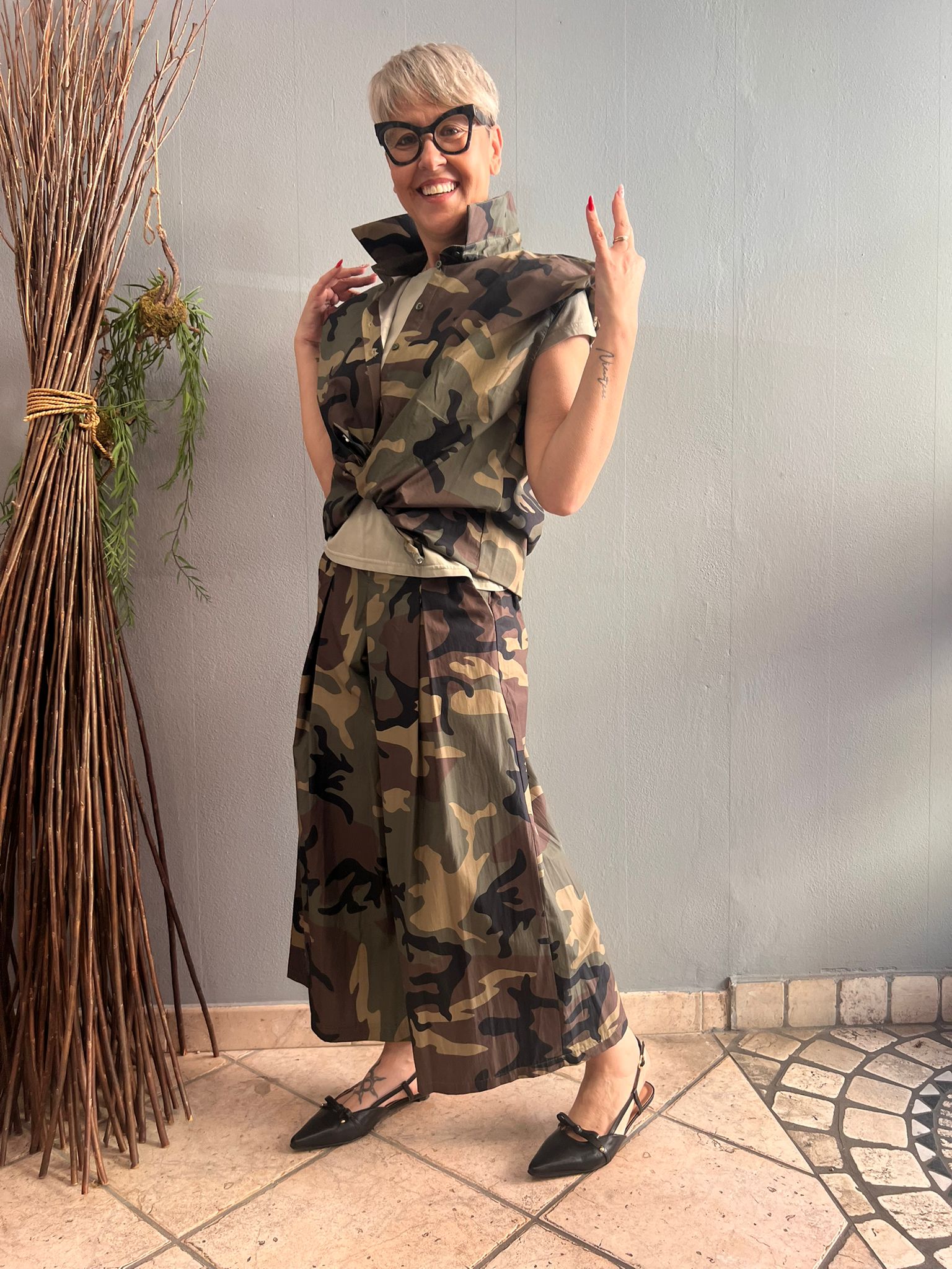 CAMICIA CAMOUFLAGE