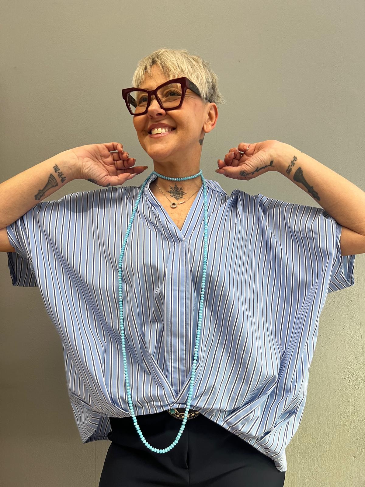 CAMICIA MARINA