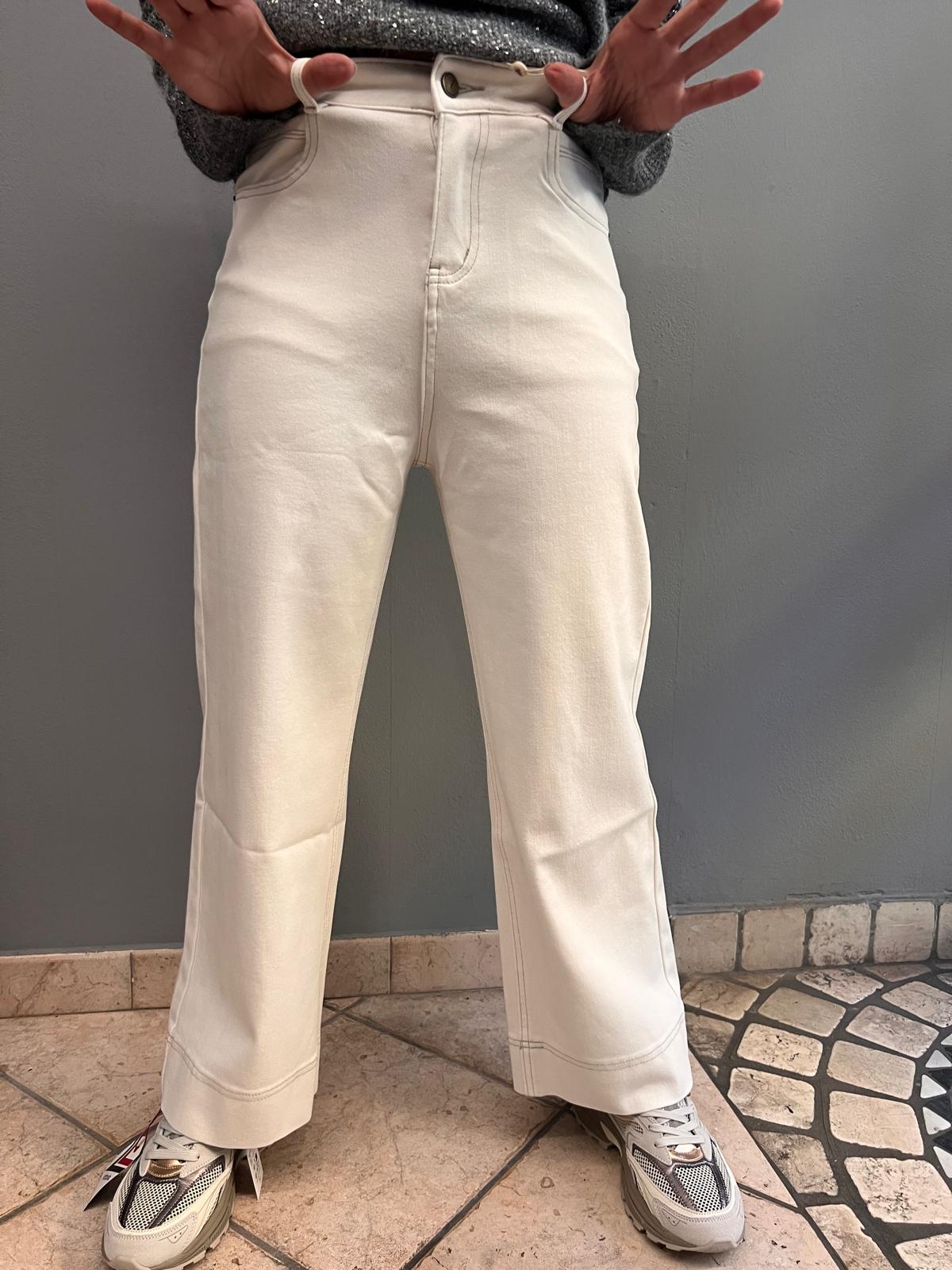 JEANS WHITE