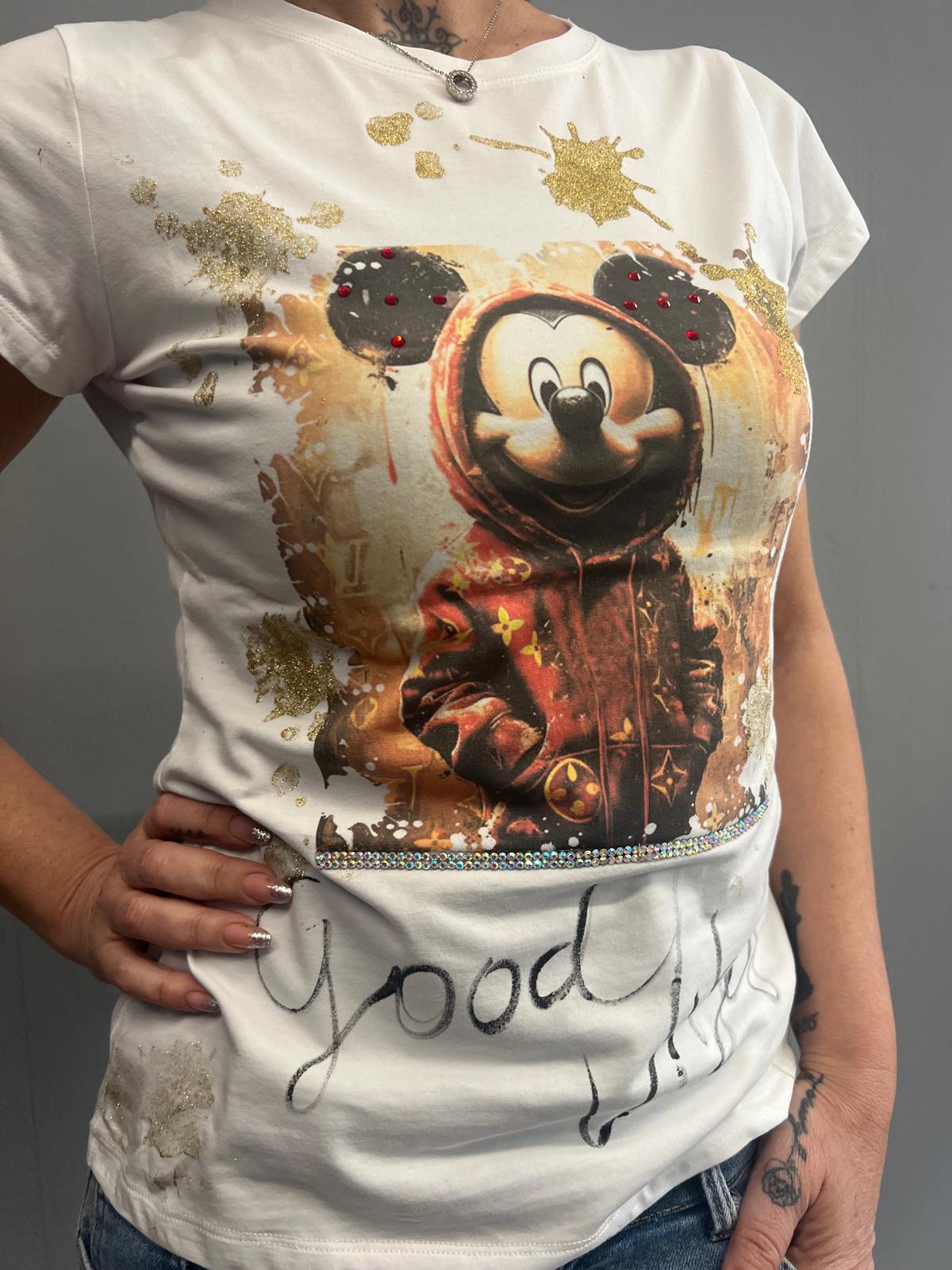 TSHIRT TOPOLINO ORO