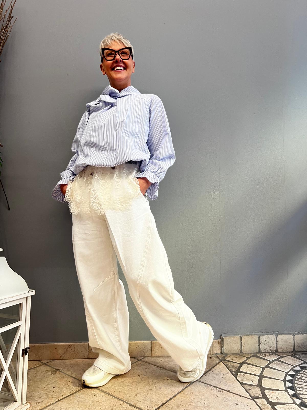 JEANS WHITE