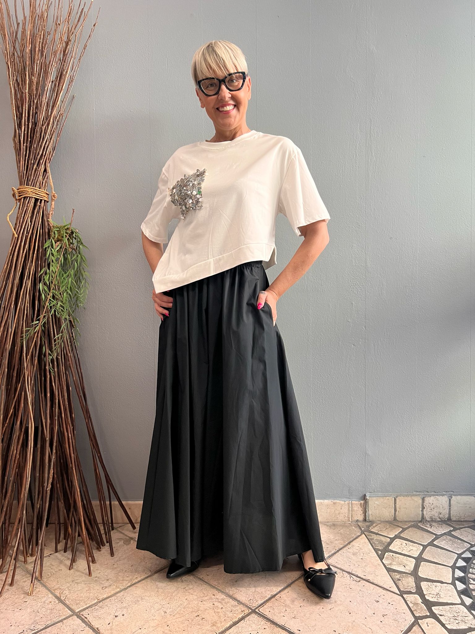 TSHIRT PAILLETTES