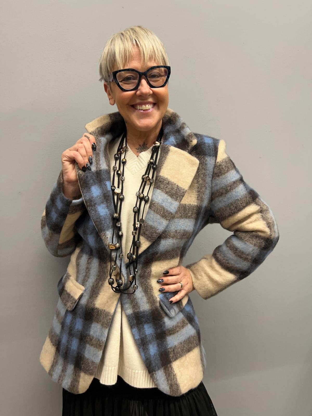 GIACCA HARVARD QUADRO