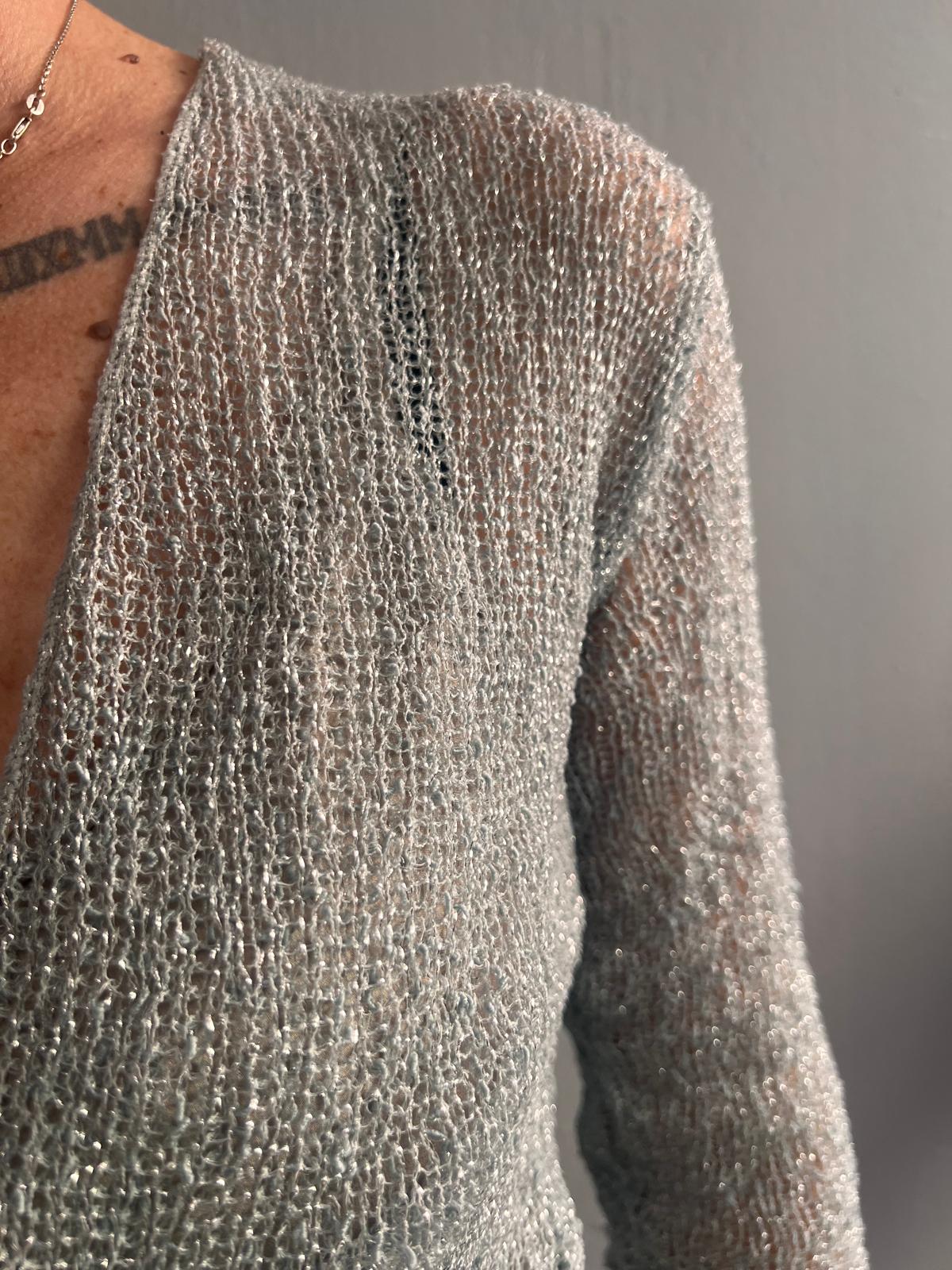 CARDIGAN LUREX