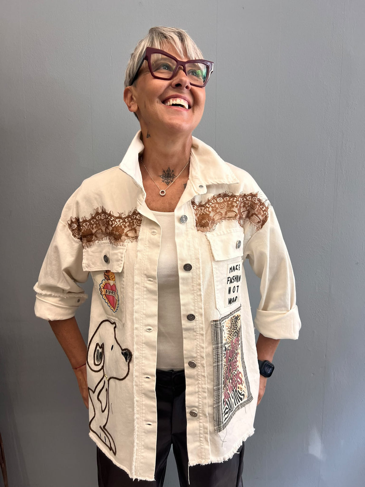 CAMICIA PATCH