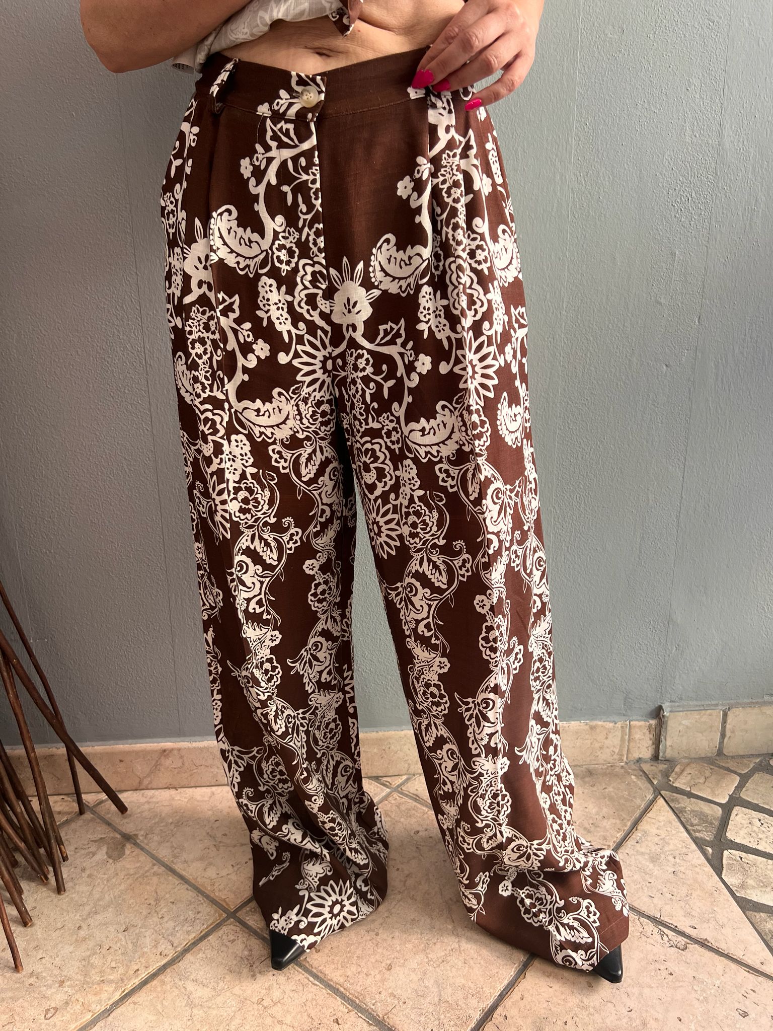 PANTALONE RICAMI