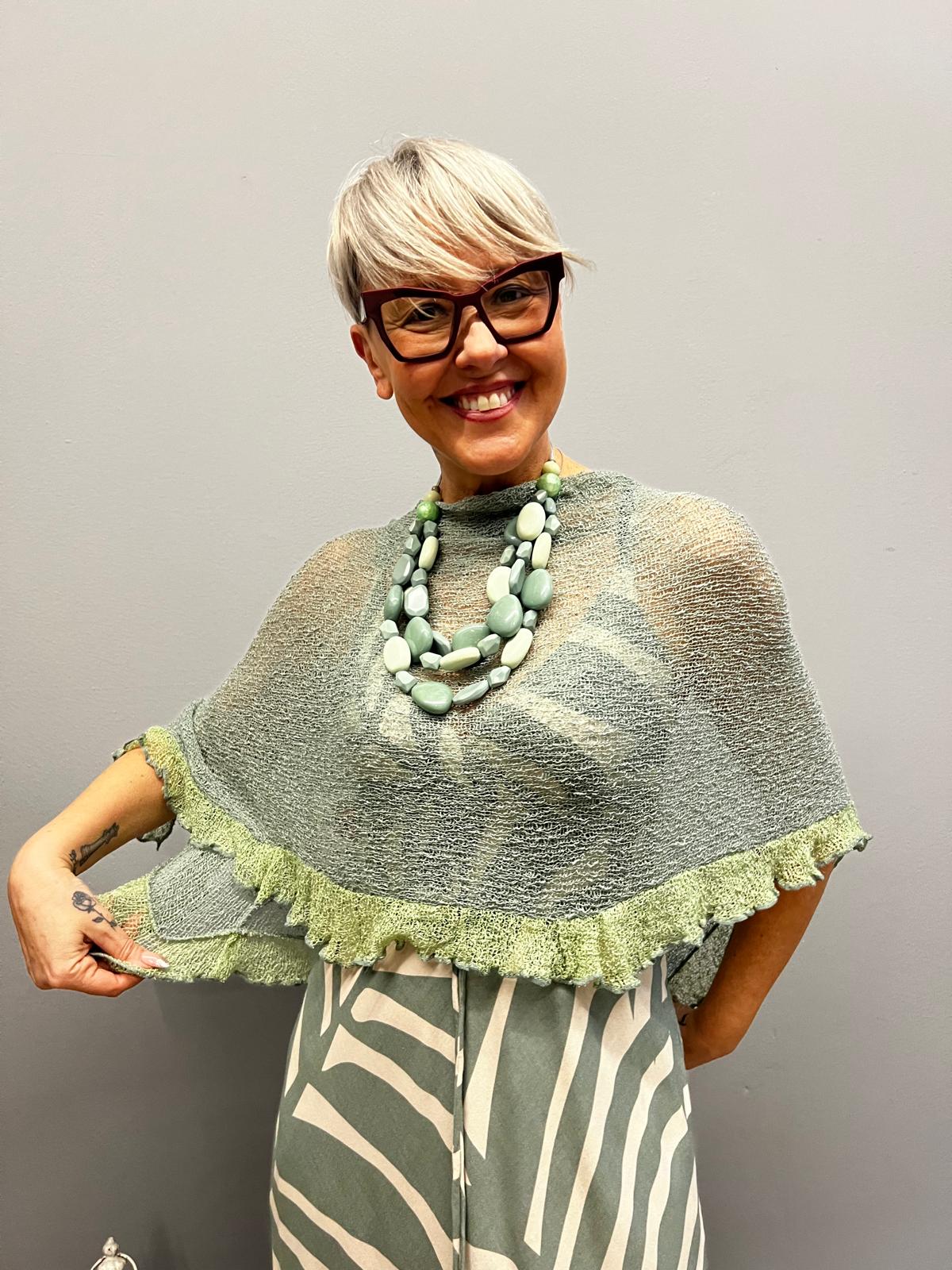 PONCHO SUN BICOLOR