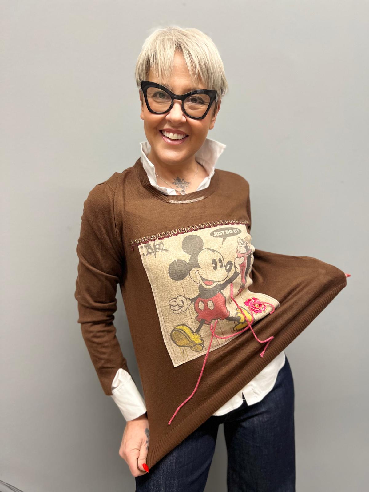 MAGLIA TOPOLINO GRECA