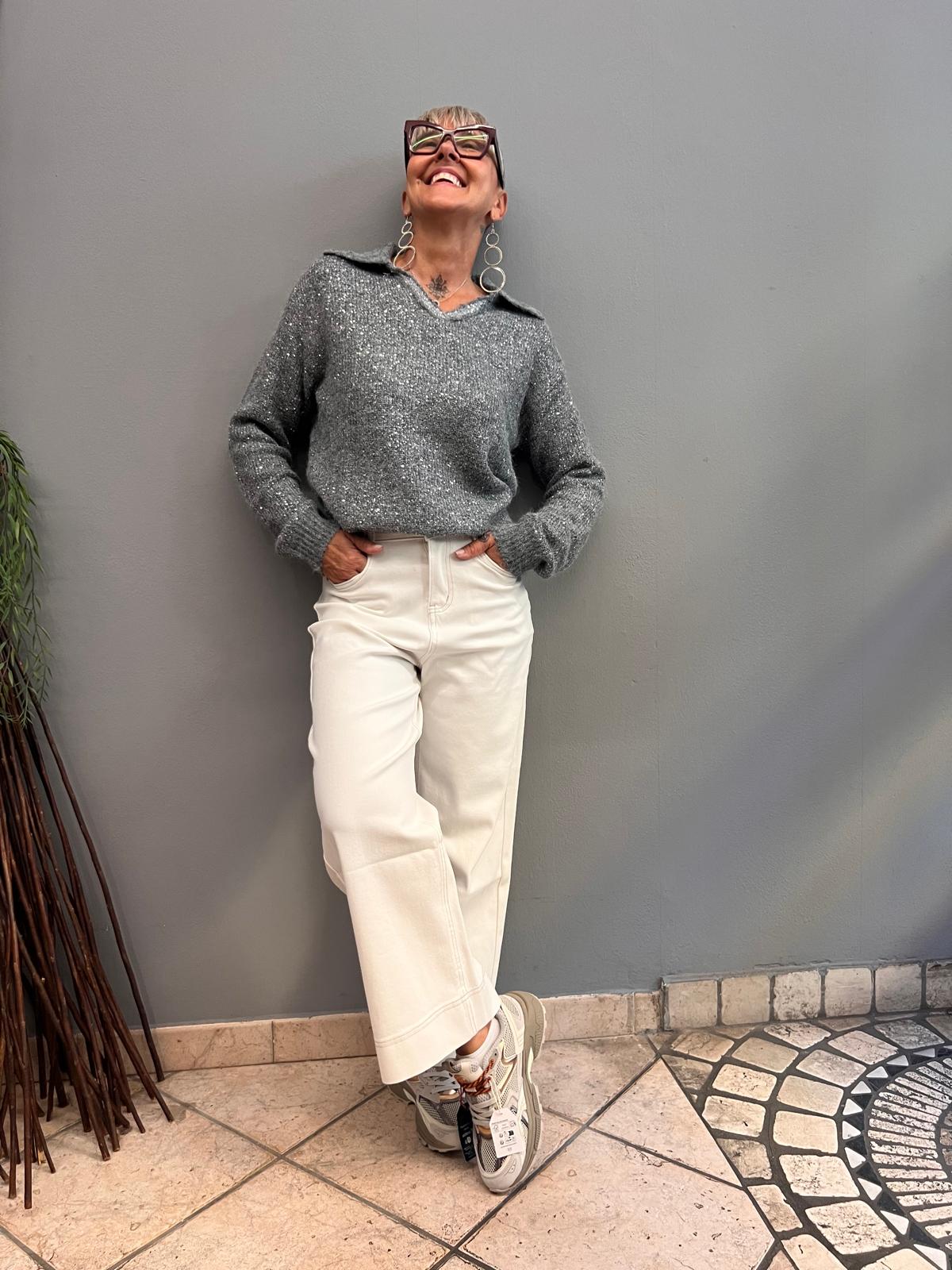 JEANS WHITE