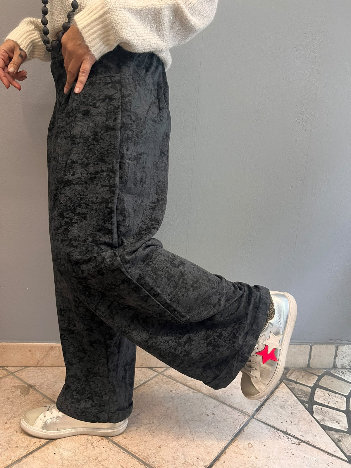 PANTALONE JACQUARD