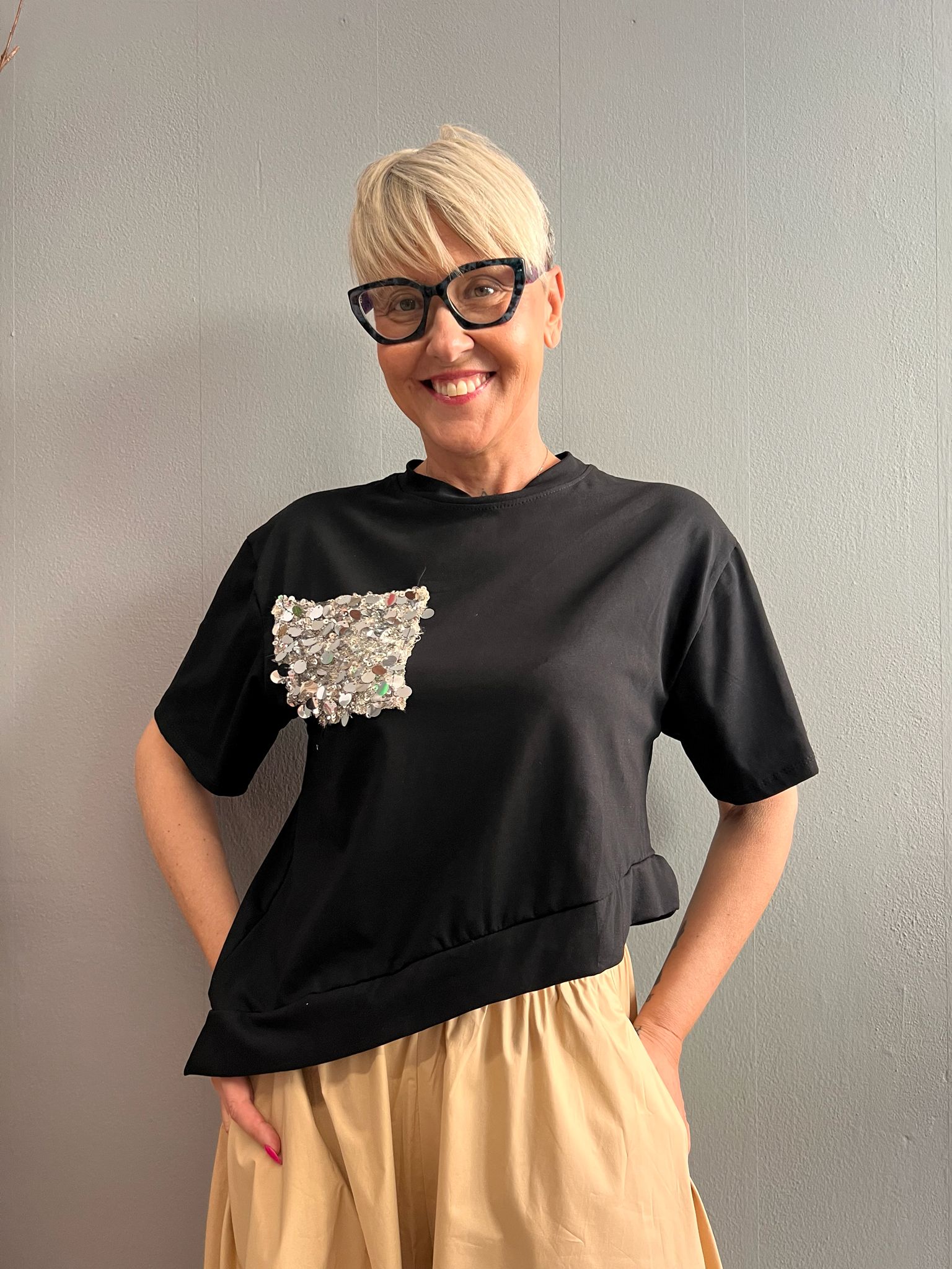 TSHIRT PAILLETTES