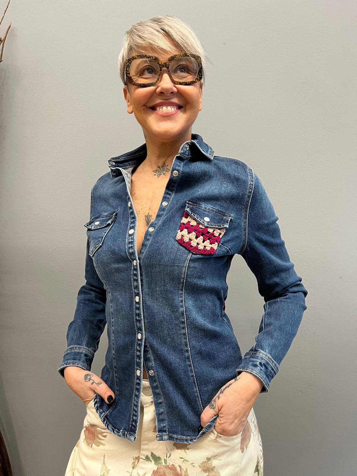 CAMICIA CROCHET